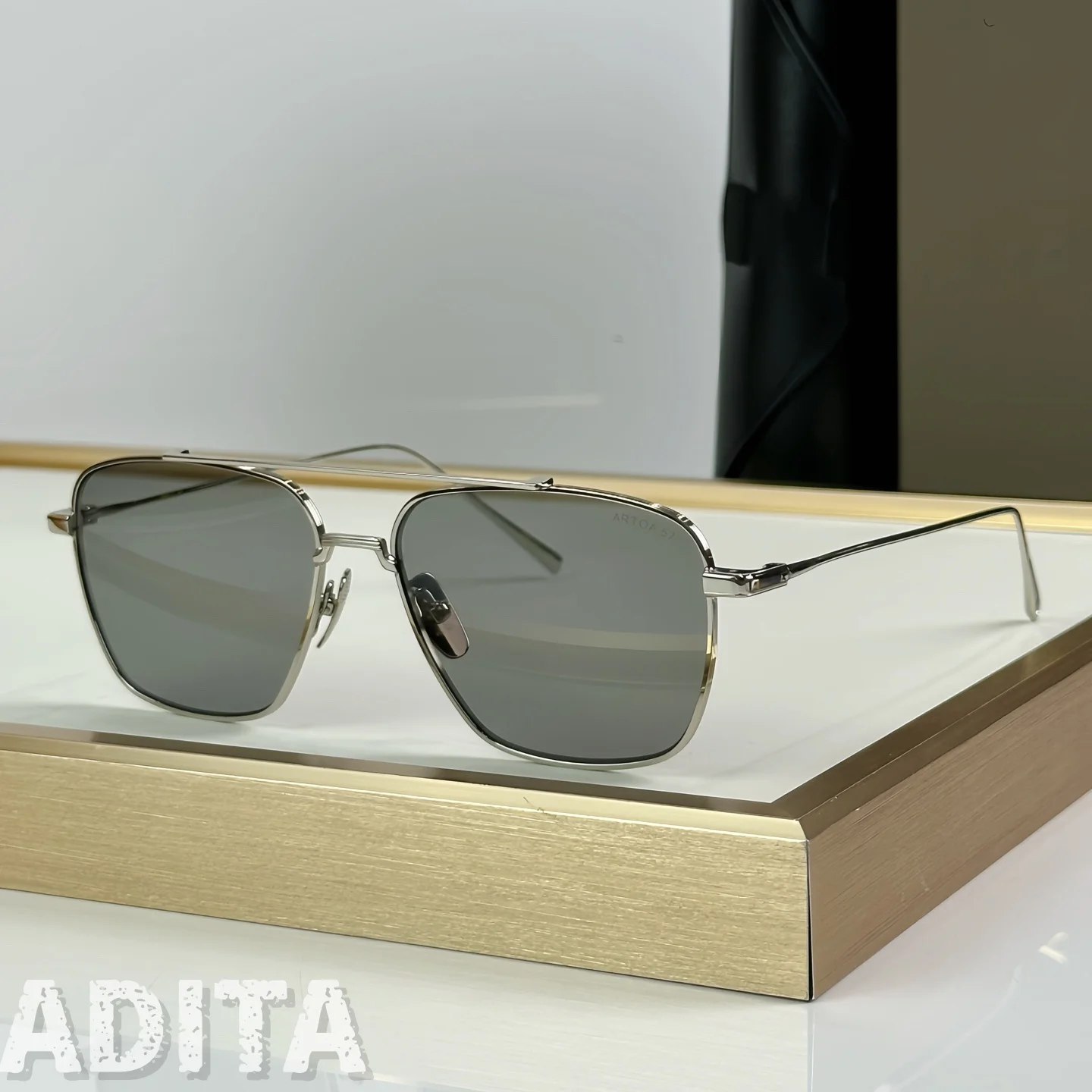

ADITA ARTOA 57 DT181 Top High Quality Sunglasses for Men and Women Luxury Brand Designer Fashion sun glasses UV400 With box