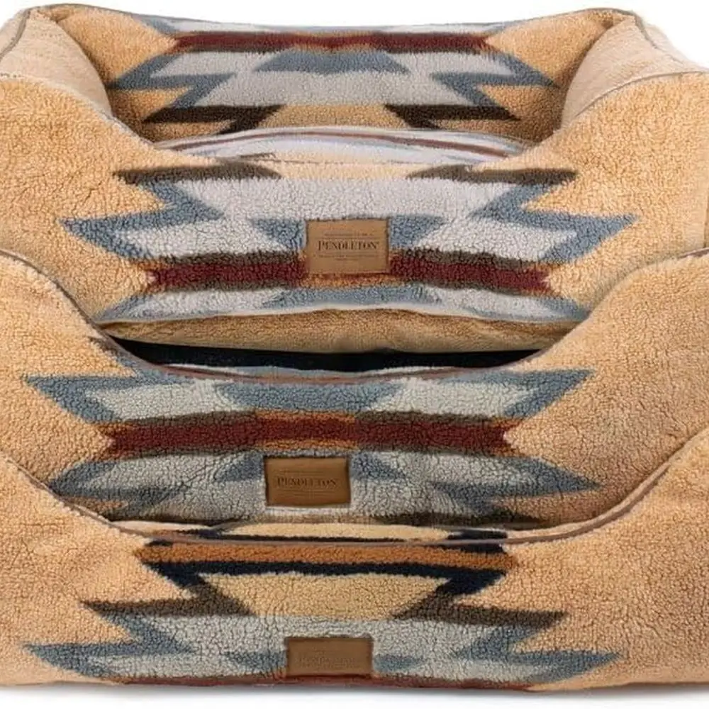 

Extra Large Wheat-Colored Berber Kuddler Dog Bed on Wyeth Trail