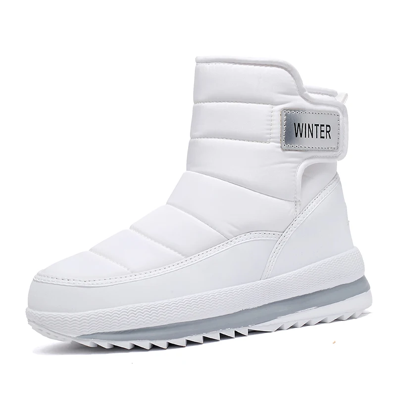 Snow Boots Man New Large Size Cotton Shoes for Men Plush Warm Casual Men Boots Casual Non Slip Cotton Boots Zapatos 2026 view 2