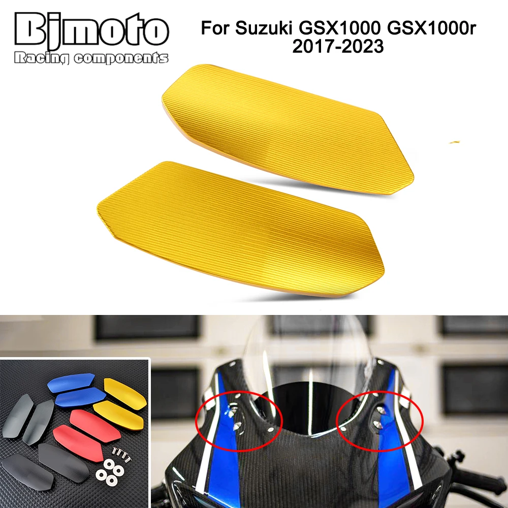 

gsx1000 gsx1000r Motorcycle Rearview Mirror Mounts Cover for Suzuki gsx-1000/1000r 2017-2023 Mirrors Mount Decorative Cover