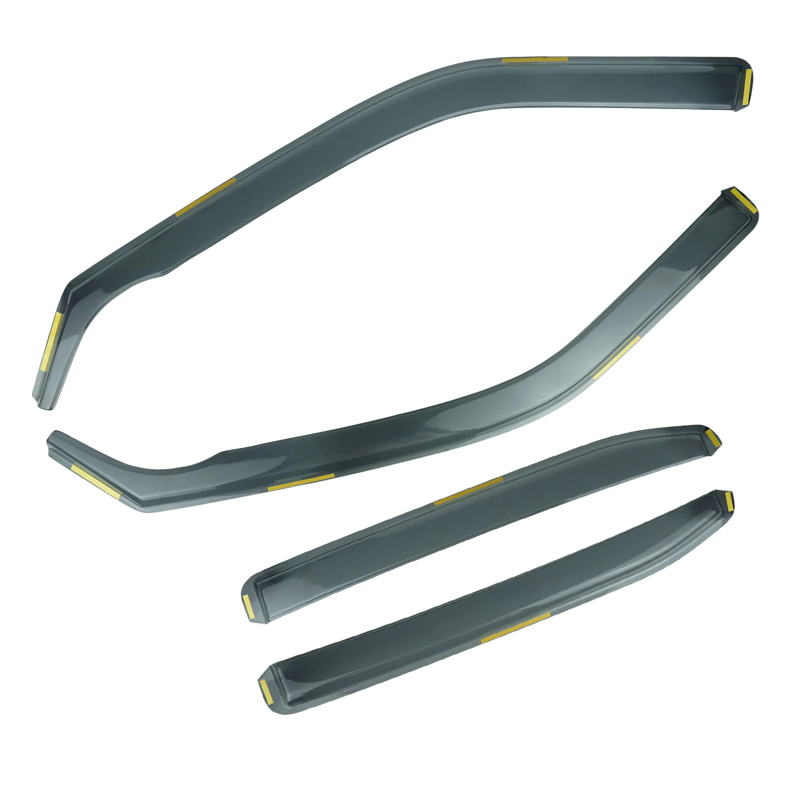4pcs Tint Window Wind Rain Sun Guard Deflectors Protector Sheet For Nissan Juke F16 MK2 SUV 5-Door 2019-2027