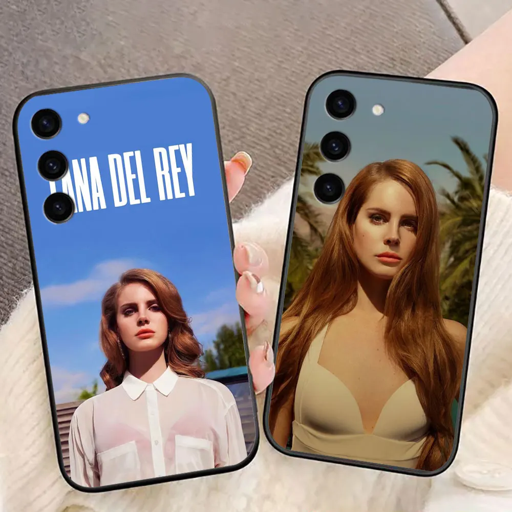 Singer L-Lana Del Rey Born to Die Phone Case For Samsung Galaxy S24 S23 S22 S21 S20 FE S25 LITE PLUS ULTRA Case Funda Shell