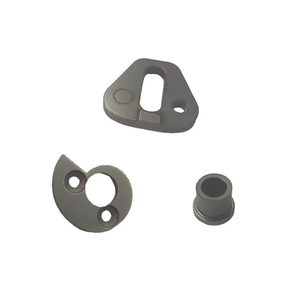 3 Piece Alloy Chainsaw Chain Tensioner Adjustment Block Set For 10 12 Inch Electric Saw Guide Bar Repair Tool Gray