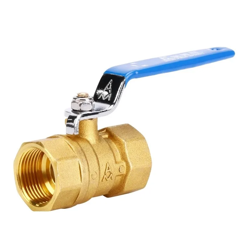 Messing kugel hahn emeco Kupfer kugel hahn 4/6 Innengewinde Kugel hahn Wasser ventilsc halter Verdickung voller Anschluss – Detail 1