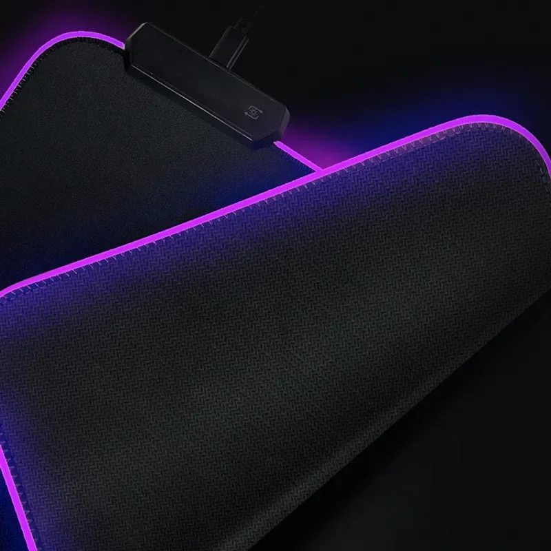 Imagem -03 - Mrgbestrgb Mapa do Mundo Gaming Mouse Esteira Grande Rgb Mouse Pad Tipos de Modos de Iluminação Luz do Computador Led Backlight Mousepad