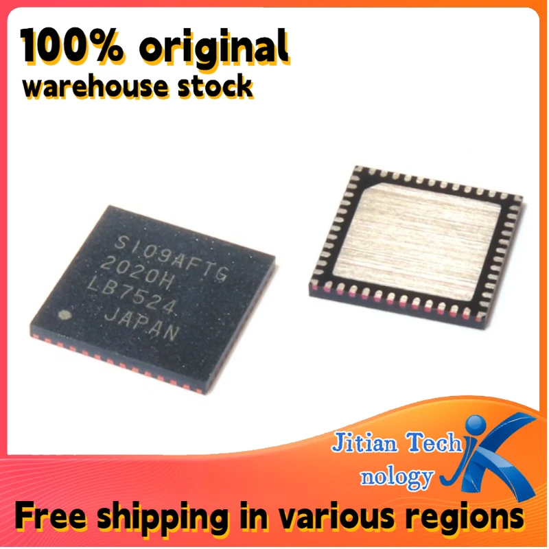 100% original inventory 10PCS TB67S109AFTG logo S109AFTG QFN48 Clock-controlled bipolar stepper motor driver chip