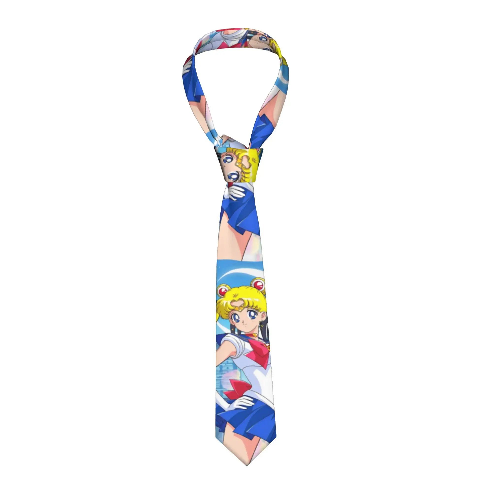 sailor moon Sailors Moons Movie  Necktie Unisex 8 cm Narrow Neck Tie  Cartoon for Mens Accessories Gravatas Accessories Business