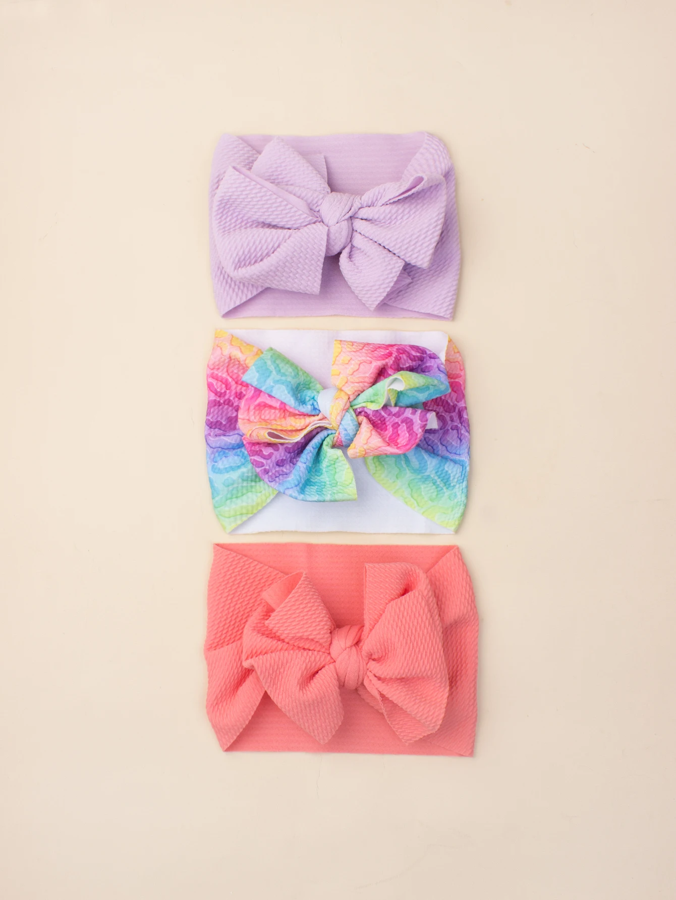 3pcs candy color & Flora baby headwear baby headbands bowknot soft hair accessories cute fashion colorful children headwear