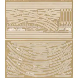 AM-WORKS NW70035 1/700 Standard Gauge Railway - Upgrade Detail Set