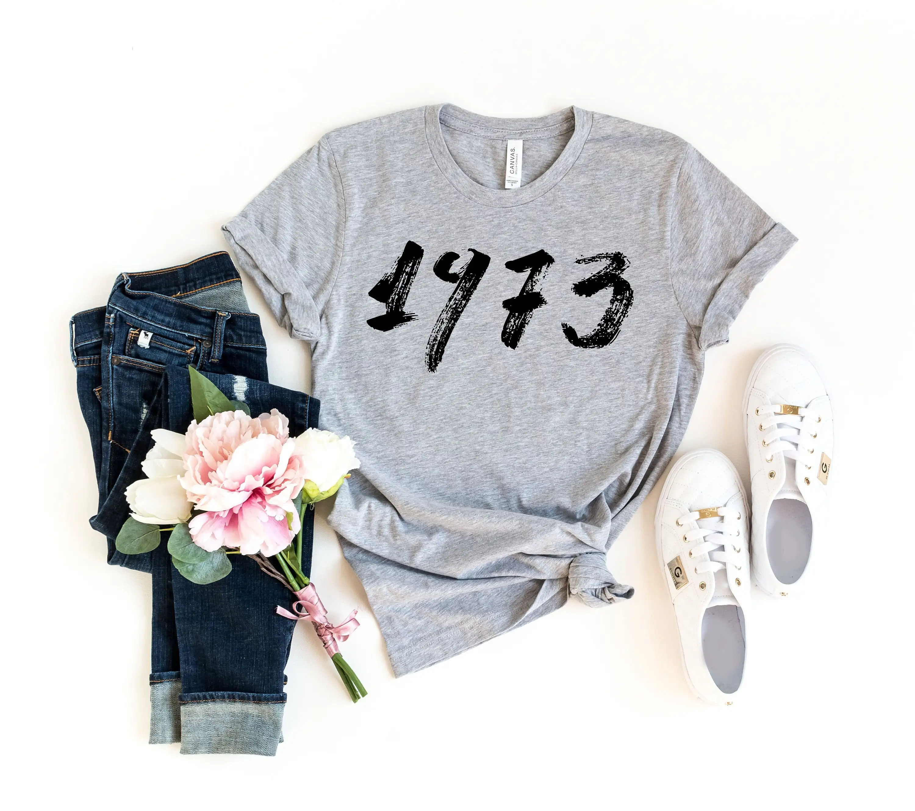 50Th Birthday T Shirt Vintage 1973 30Th For Women 40Th Woman 1983 Personalızed Gıft Shırt