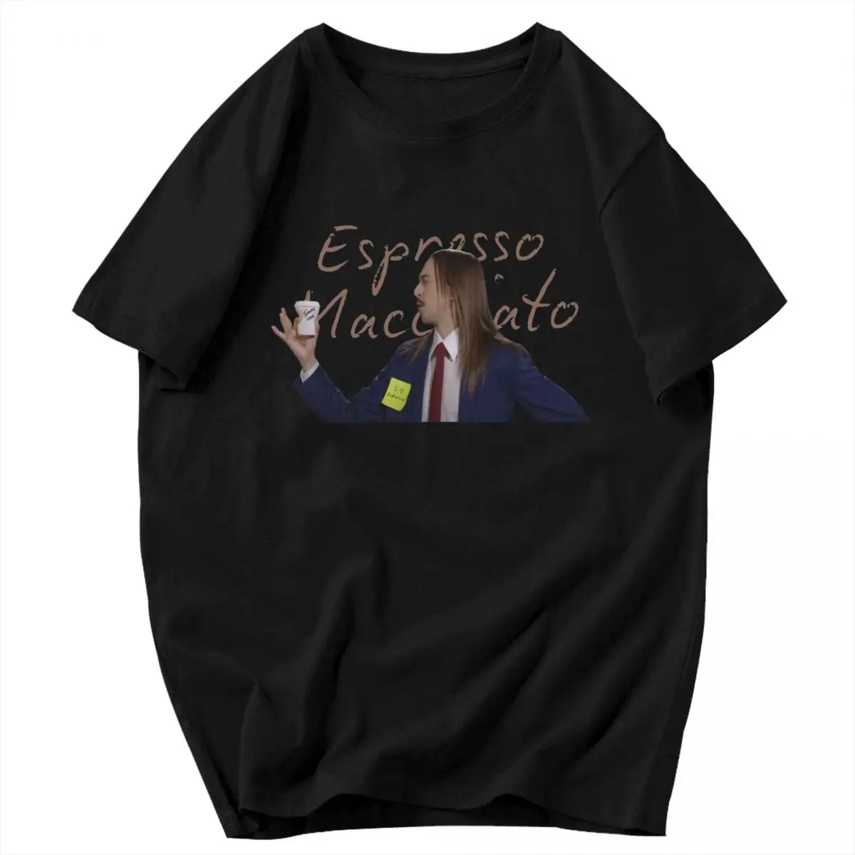 Tommy Cash Espresso Macchiato Евровидение 2025 Эстония Модные футболки с графическими подарками Футболки для мужчин и женщин Одежда с короткими рукавами