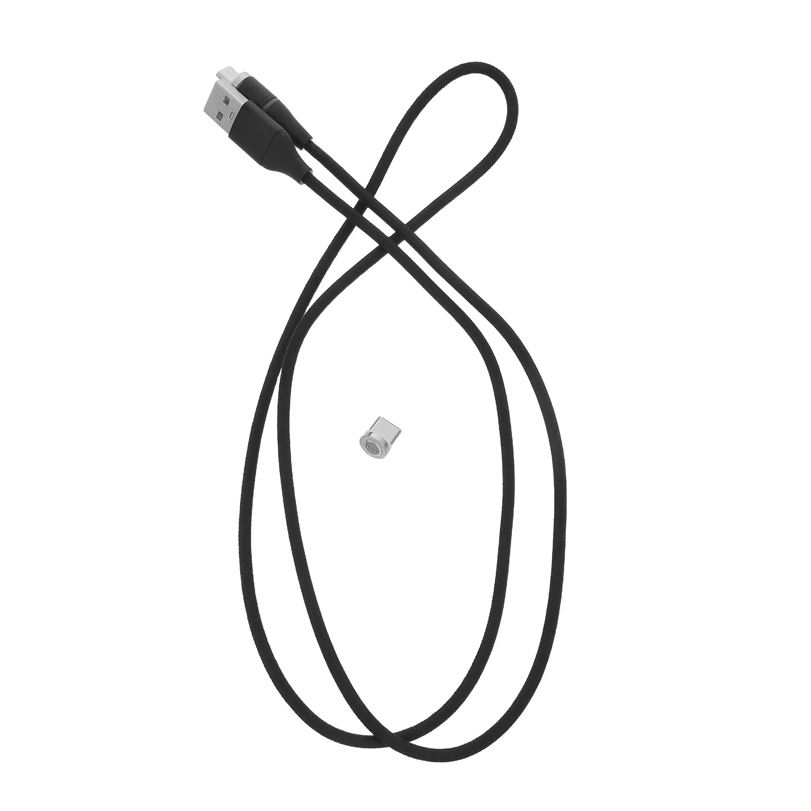 

Магнитный кабель Type-C с LED-подсветкой для одновременной зарядки и передачи данных, сильным магнитным креплением и автоматической остановкой зарядки USB