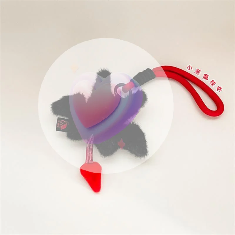 Nette Halloween Fledermaus Kleiner Teufel Plüsch Puppe Spielzeug Schlüsselbund Lanyard Tasche Anhänger Rucksack Hängen Ornament Schlüsselring Mädchen Geburtstag Geschenk