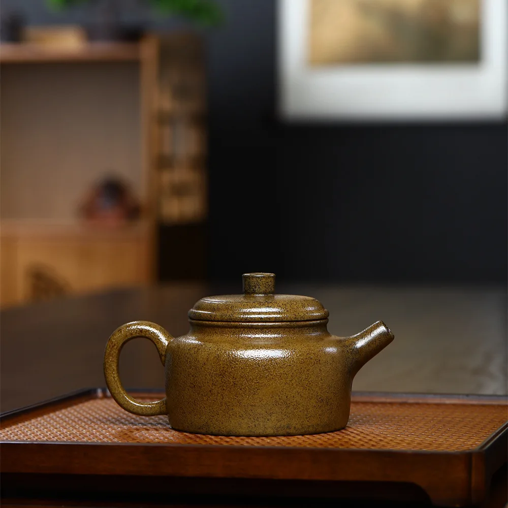 160ml Classic Yixing Raw Ore Purple Clay Teapots Handmade Household Chinese Kung Fu Tea Set Customized Drinkware