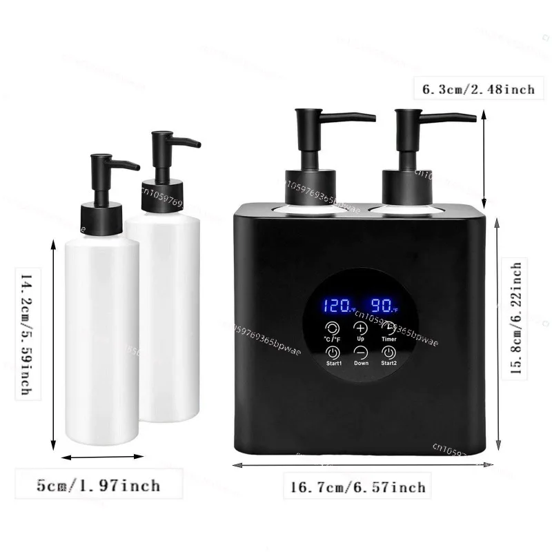 Beauty Salon Massage Essential Oil Heater Temperature Controlled SPA Body Lotion Preheater Massage Oil Warmer