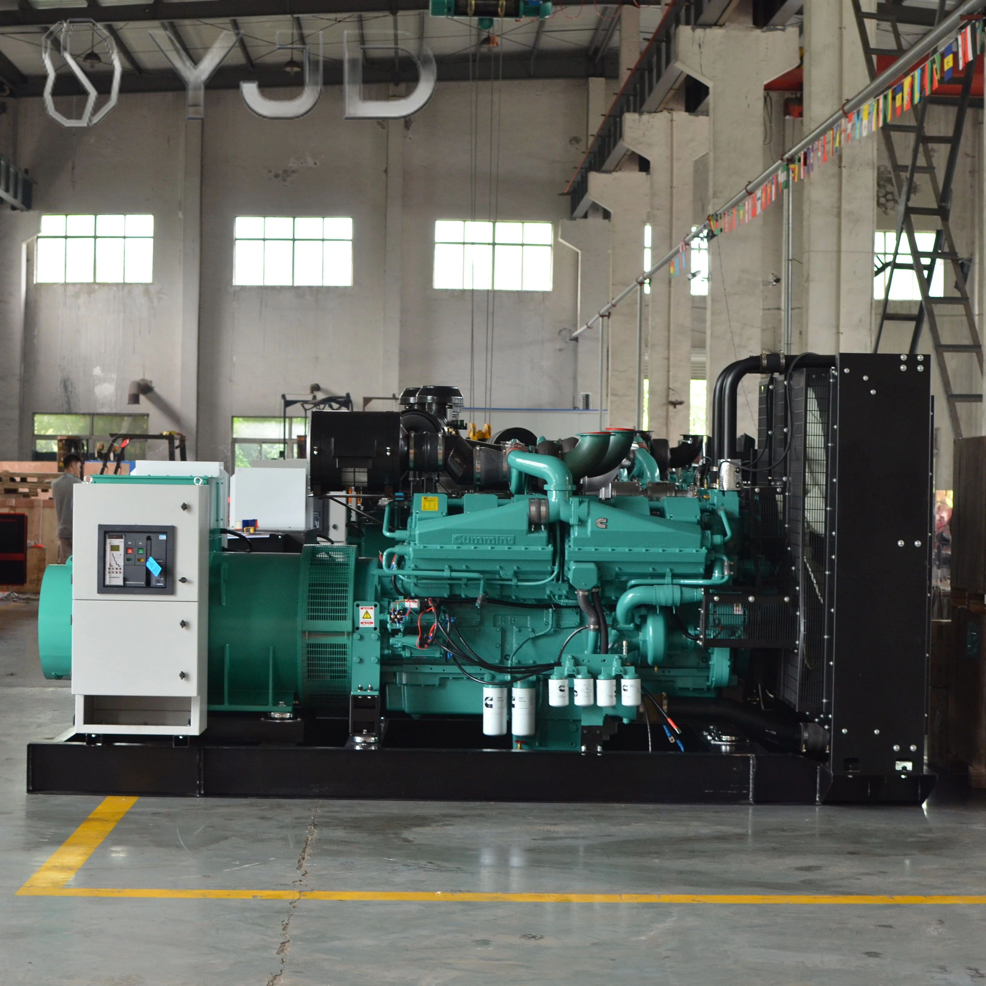 3 Phase 50Hz 60Hz Planta Electrica Diesel Generator 1250kva 1000kw Generators