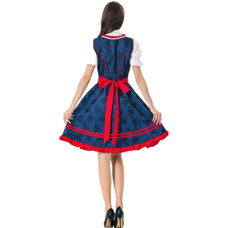 ชุดคอสเพลย์สาวเสิร์ฟ/แม่บ้าน สำหรับการแสดงบนเวที ทำจากผ้าโพลีเอสเตอร์