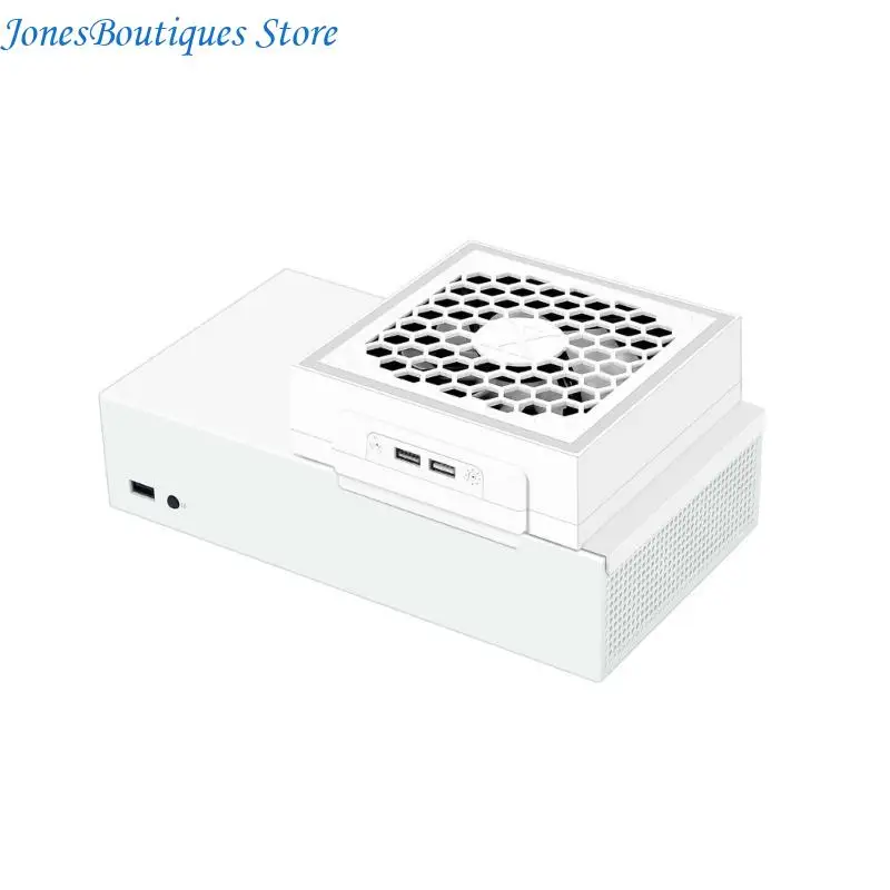 3 Level Adjustable Speed Cooling System with 2 USB Port & Light Cooling Fan W8KE