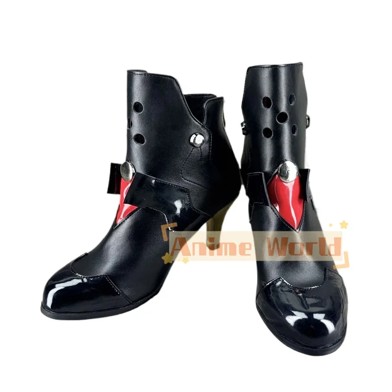 

Zenless Zone Zero Silver Soldier Anby Demara Cosplay Shoes Halloween Carnival Boots Custom Made