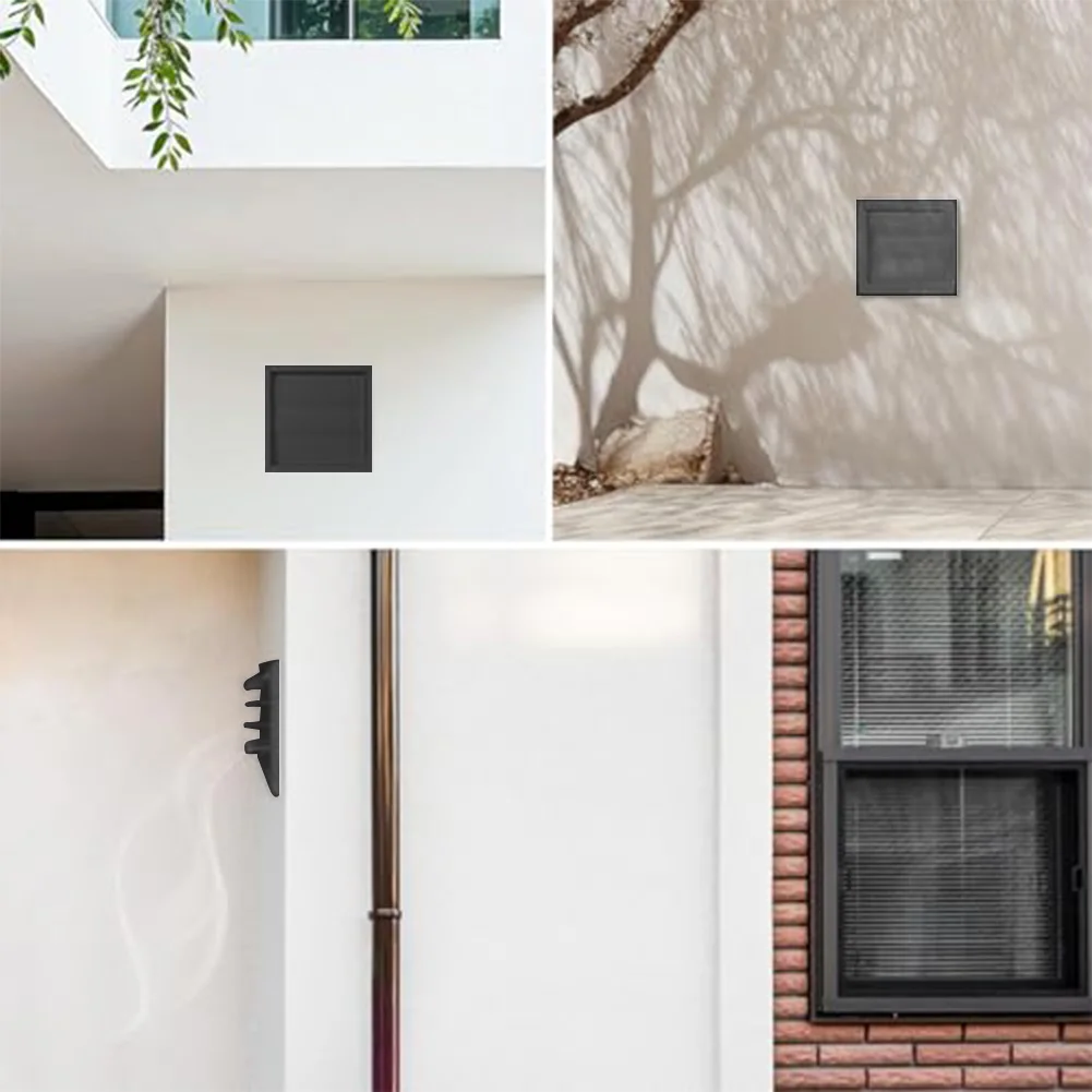 

Всепогодная вентиляционная крышка для круглых воздуховодов с защитой и предотвращением обратной связи для внешней стены выхлопной комнаты сушилки