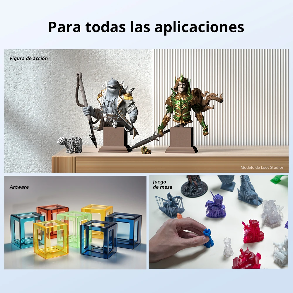 ANYCUBIC Photon Mono 4 Ultra impresora 3D 10K 7 ''pantalla de alta definición resina UV tamaño de impresión 3D de alta velocidad 236mm x 231mm x 430mm