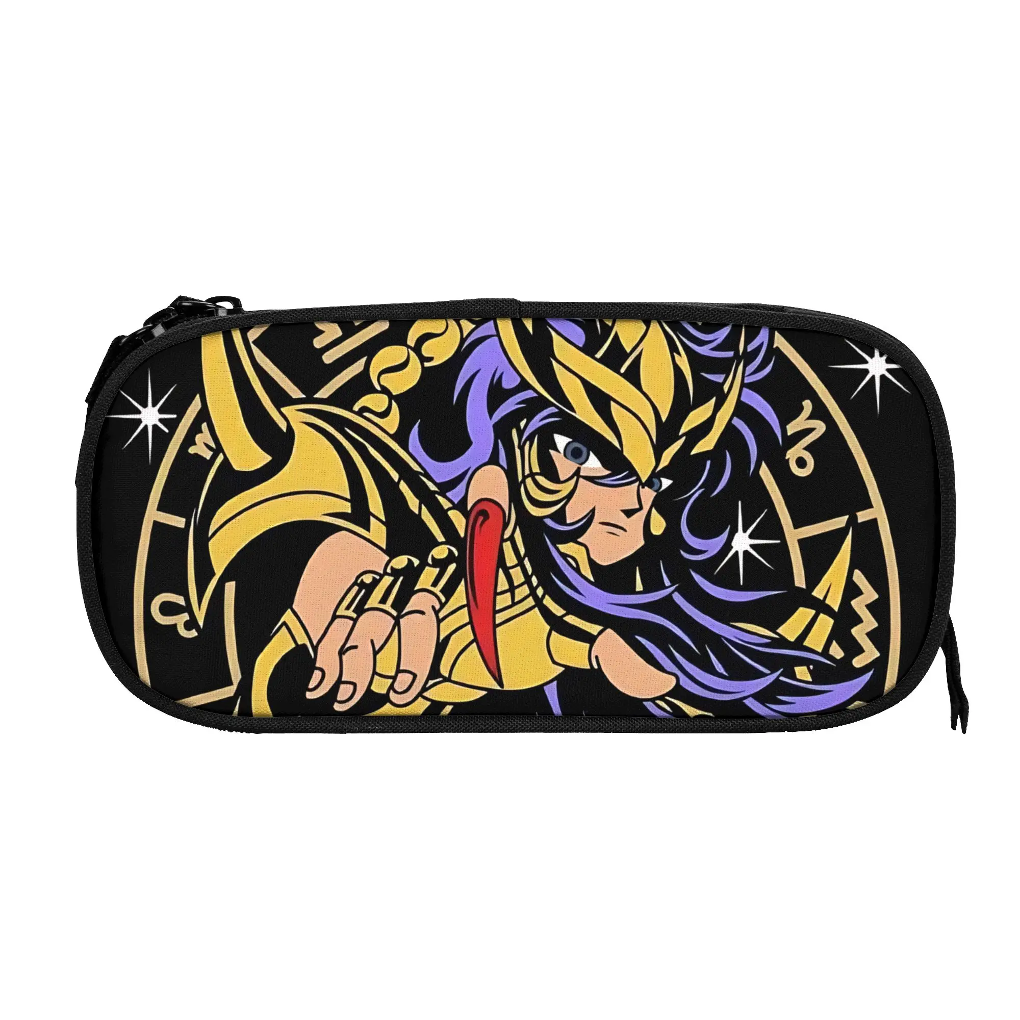 Custom Saint Seiya Large Capacity Bags for Child  Handheld Study Bag for Boys Gilrs Kids