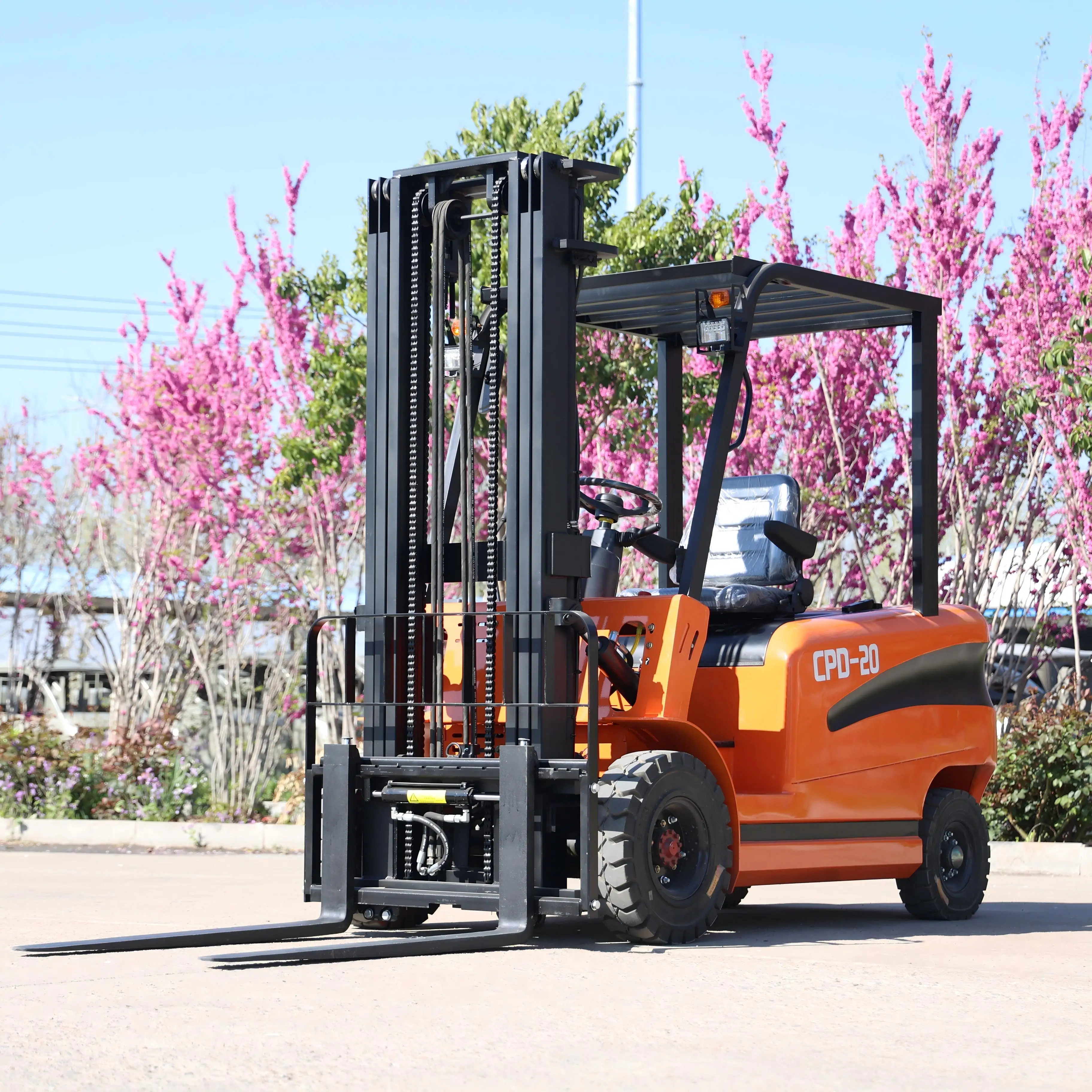 Free shipping 2Ton Telectric Forklift Customize Lithium Battery 1Ton 1.5Ton 3Ton Forklift Electric Warehouse Mini Forklift