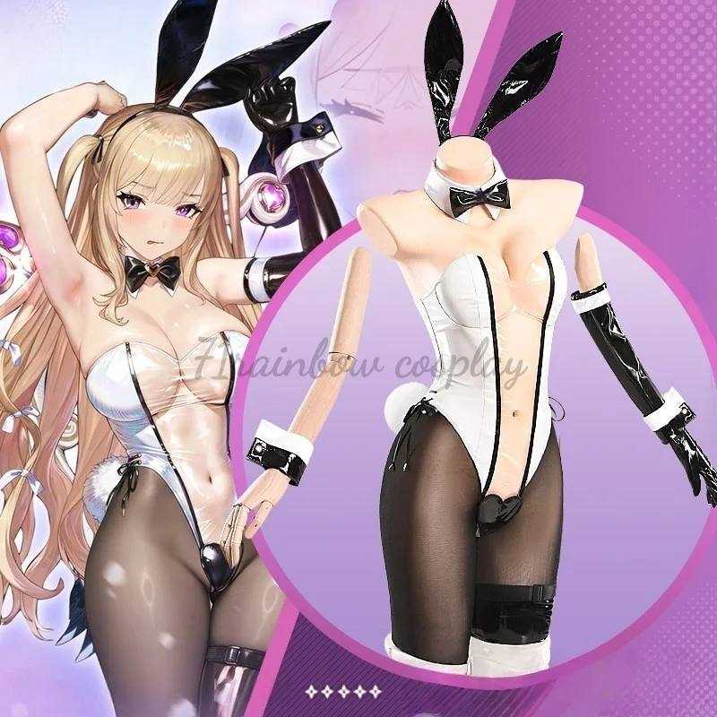 

Браундаст2 Анейл ‌ Костюм косплей «Зайка» для женщин, наряд на Хэллоуин, комбинезон, сексуальное нижнее белье, костюмы для косплея