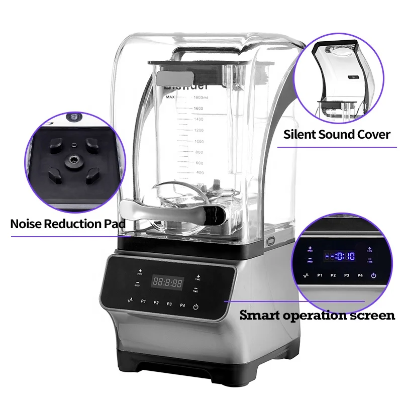 Electrodomésticos de cocina, picadora automática eléctrica de acero inoxidable, licuadoras y exprimidores de alta potencia