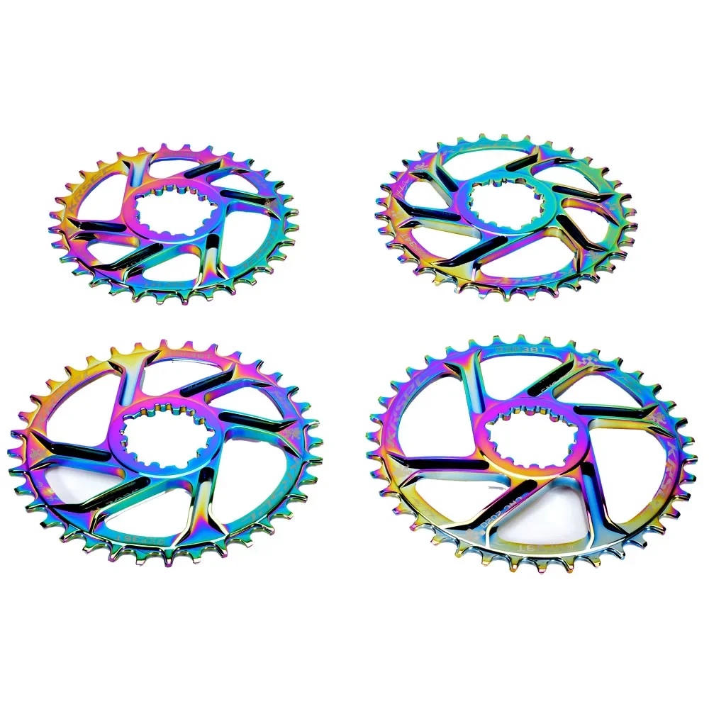 Colorful MTB Bicycle Chainwheel Narrow Wide Chainring 32T 34T 36T 38T For XX1 X9 XO X01 gx Eagle Rainbow NX Crankset - view 6