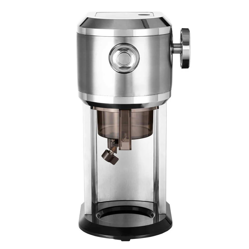 Professional Electric Ice Crusher Adjustable Shave Thickness High-quality Shave Blade Easy Clean Stainless Steel 1.5L