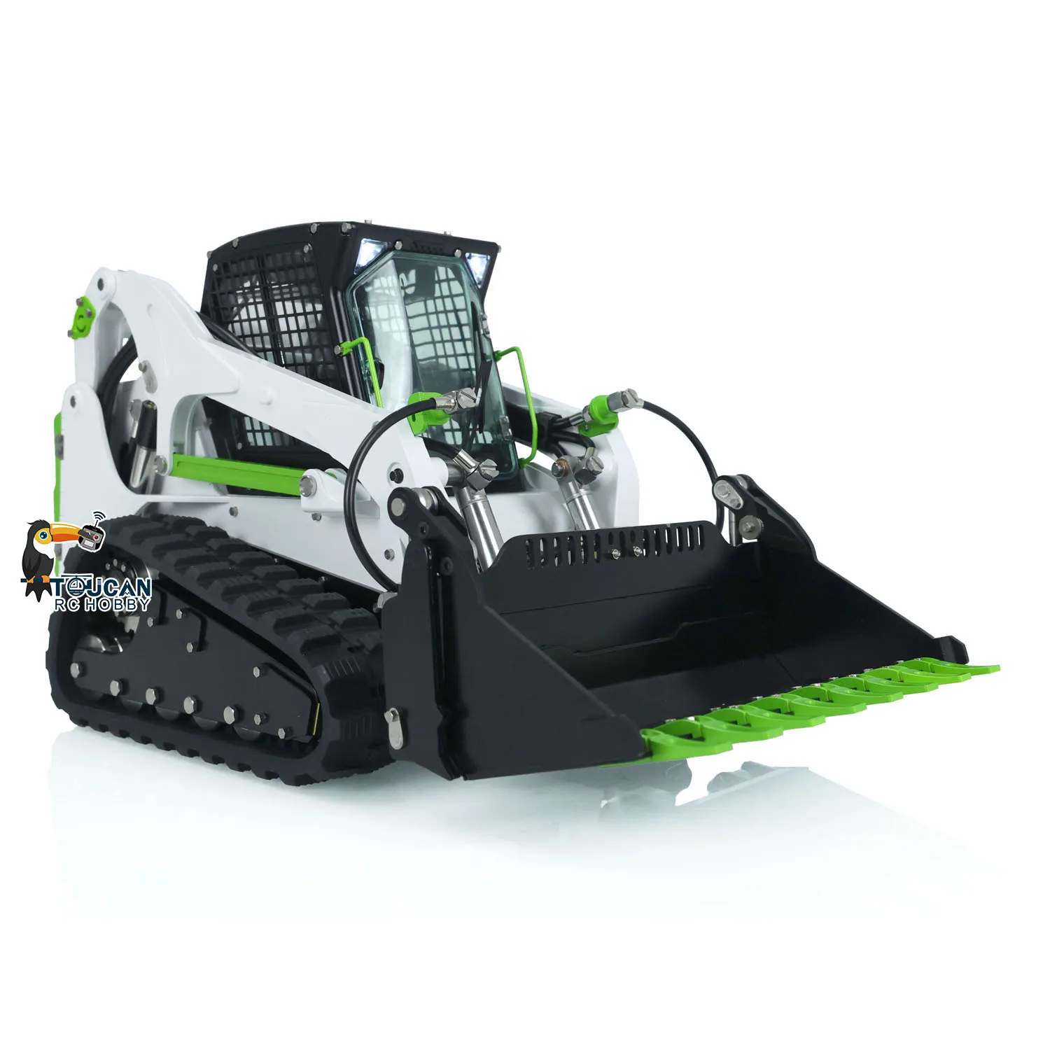 Aoue Lt5 LESU 1/14 Skala RTR RC Hydrauliczny Ładowarka Obracana Radiowo Sterowany Model Samochodu Gąsienicowego ze Światłem i Dźwiękiem Zabawki THZH1353