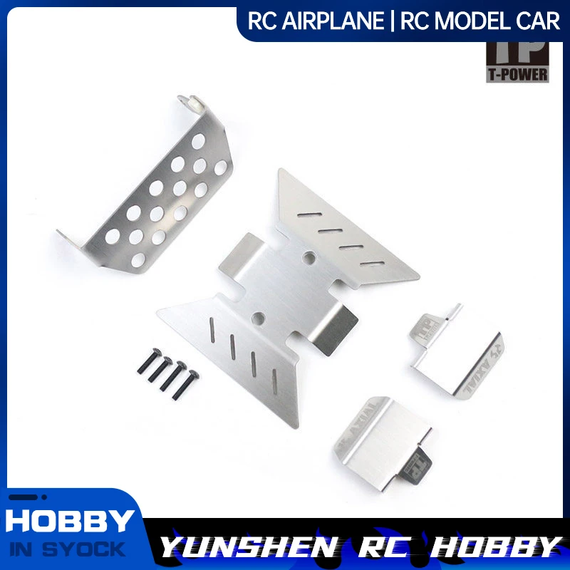 Tp Axial Scx10 Iii Third Generation Armor Metal Shield Chassis Armor Axi03007