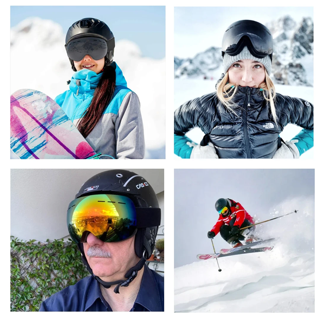 ski goggles snowboard Goggles Men  Snowboard Skiing Glasses Women Mountain skiing Skiing and snow sports with light spherical