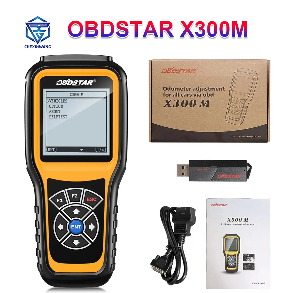 OBDSTAR X300M Cluster Calibrate Special for Adjustment Tool and OBDII for Benz for BMW for V-AG Car Auto Mileage Adjustment Tool