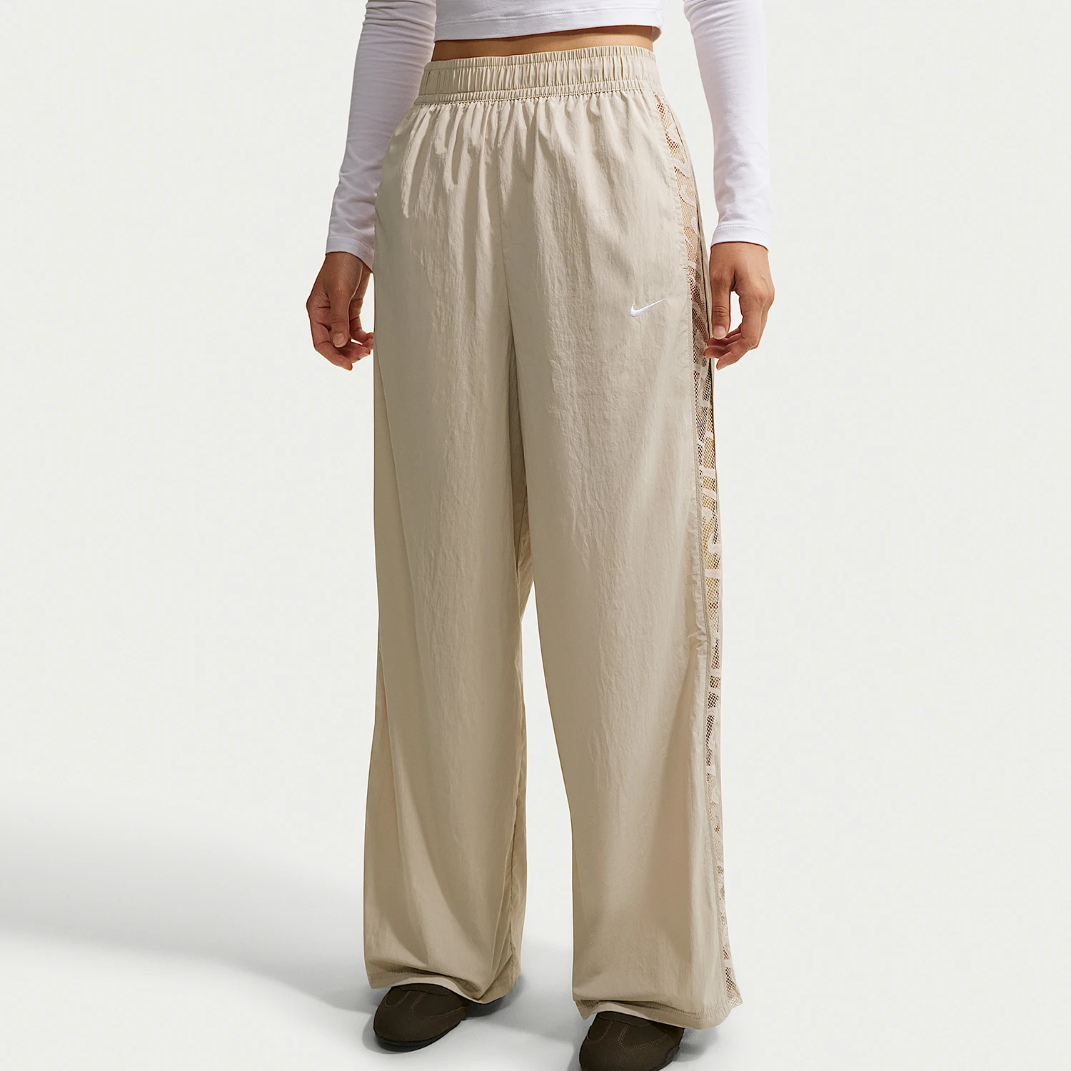 Nike genuine Sportswear women's loose lace up sports pants IU1984-236