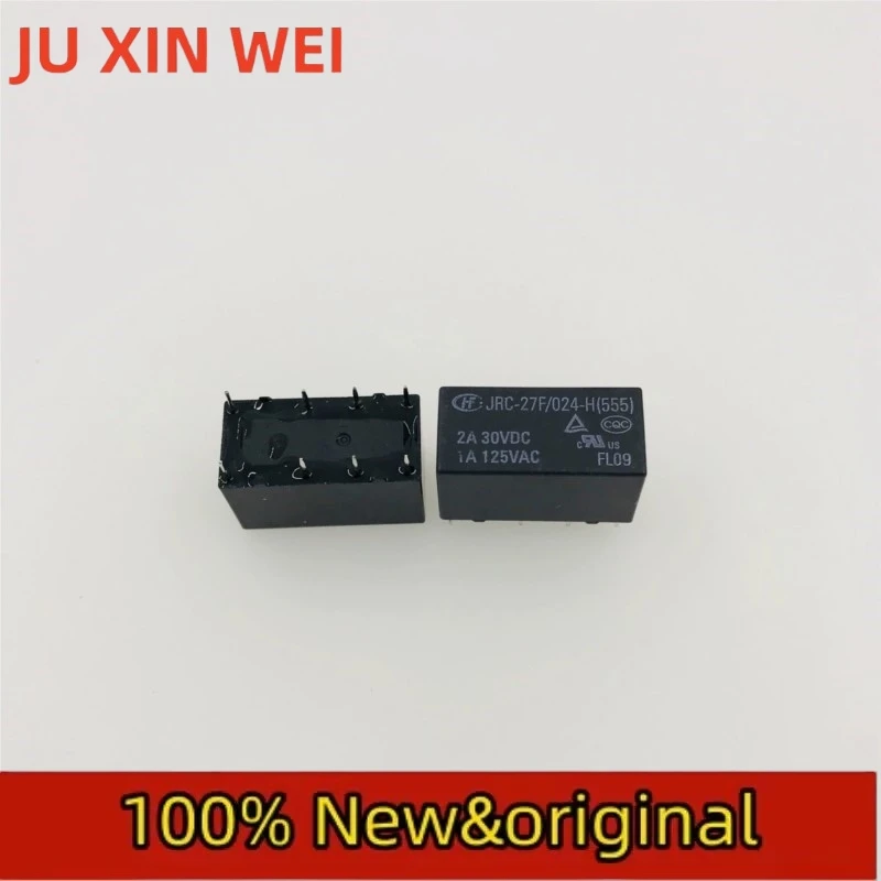 10PCS Hongfa Relay JRC-27F-024-H HFD27-024-H High Sensitivity 150MW 4078