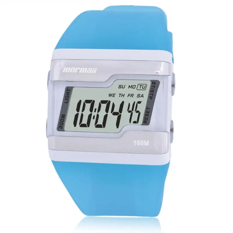 XONIX Fashion INS Wind Sports Waterproof Digital Display Boys and Girls Electronic Watch Student Alarm Clock Luminous Watch Men