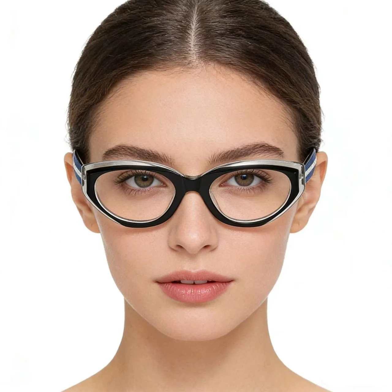 

Fashion Ladies Reading Glasses Personality Decorative Frame Transparent Reading Computer Eyeglasses for Woman