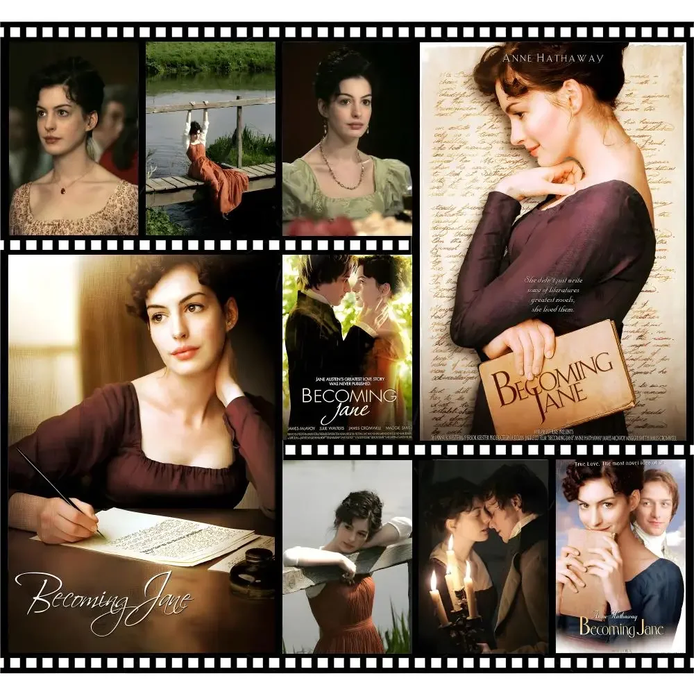 Movie Romance Becoming Jane Poster Premium HD Decor Wall Art for Interior Room Makeover Home Accents Gift