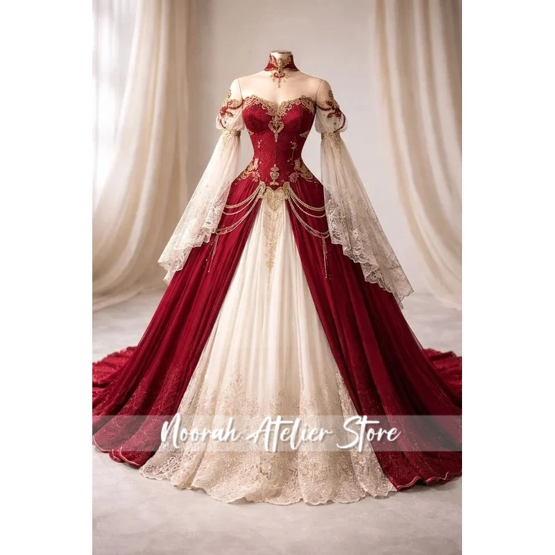 maroon and gold wedding dress Burgundy Dresses -AliExpress burgundy and cream wedding