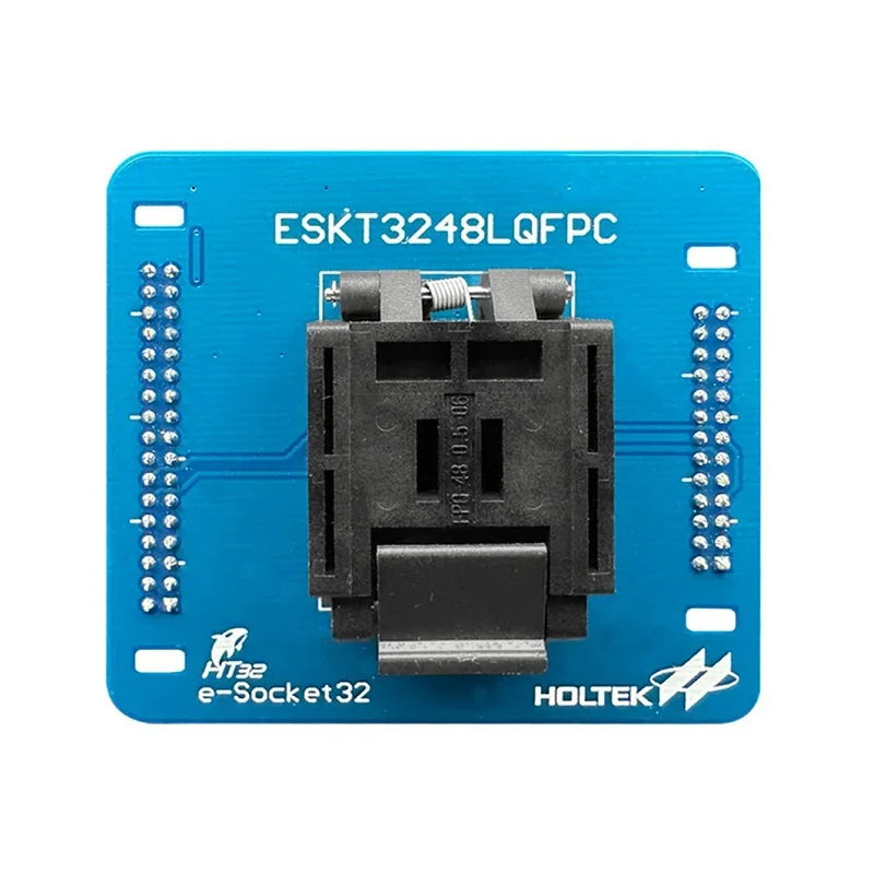 Holtek (hotech) ht32 microcontroller programming socket adapter e-scoket32 eskt3248lqfpc
