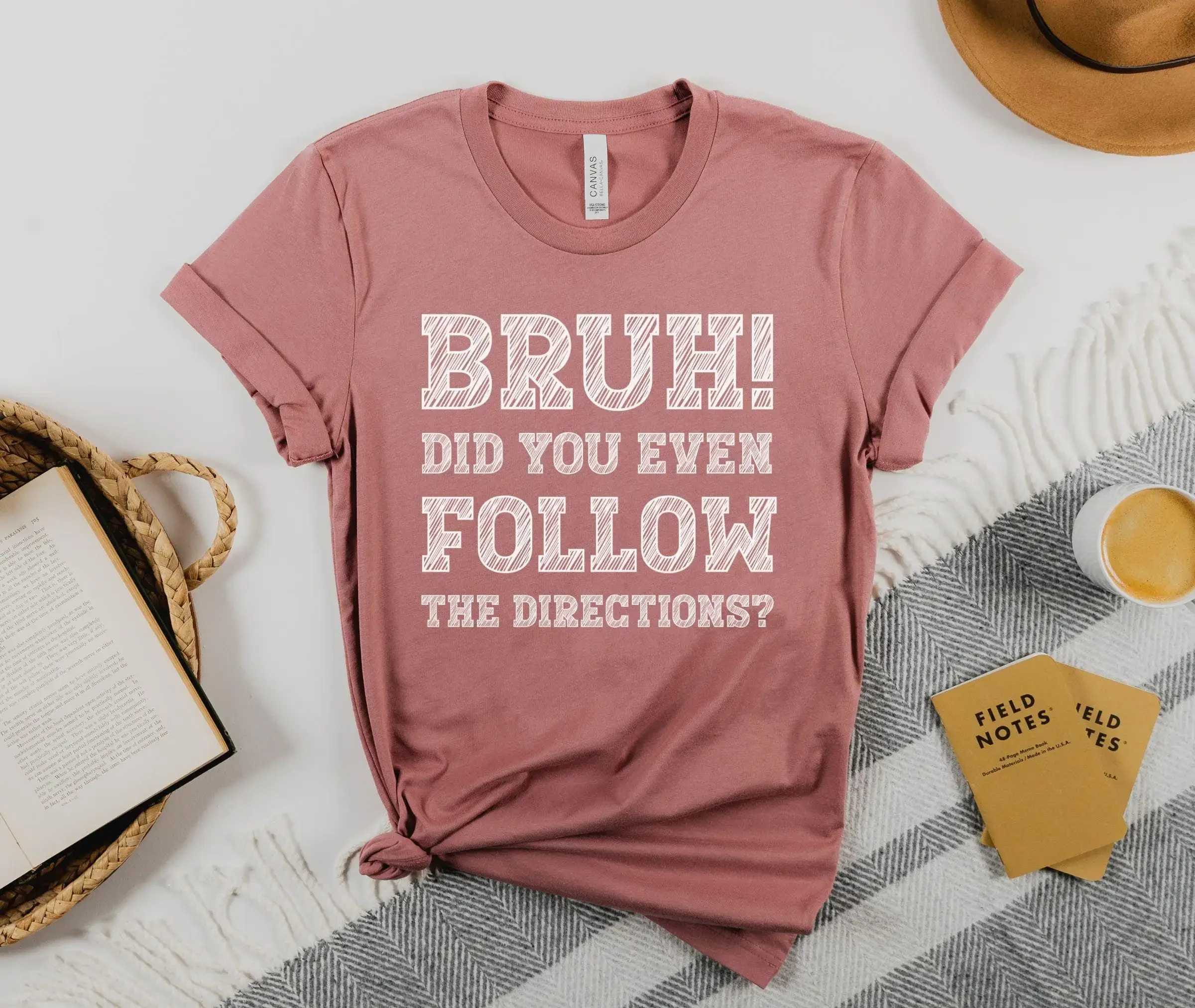 Funny Teacher T Shirt Bruh Did You Even Follow The Directions Sarcastic School Perfect For Teachers Https Www Etsy Com Hk