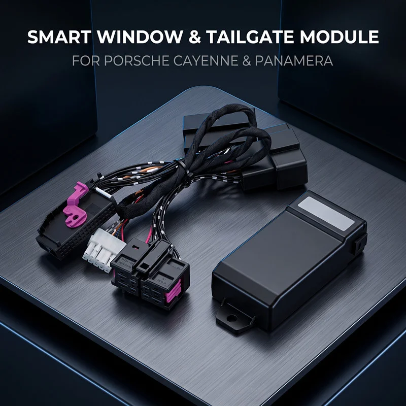 OEM Upgrade Tailgate Auto Close Module for Porsche Cayenne 18-25 Panamera 17-25, Key Fob Operated