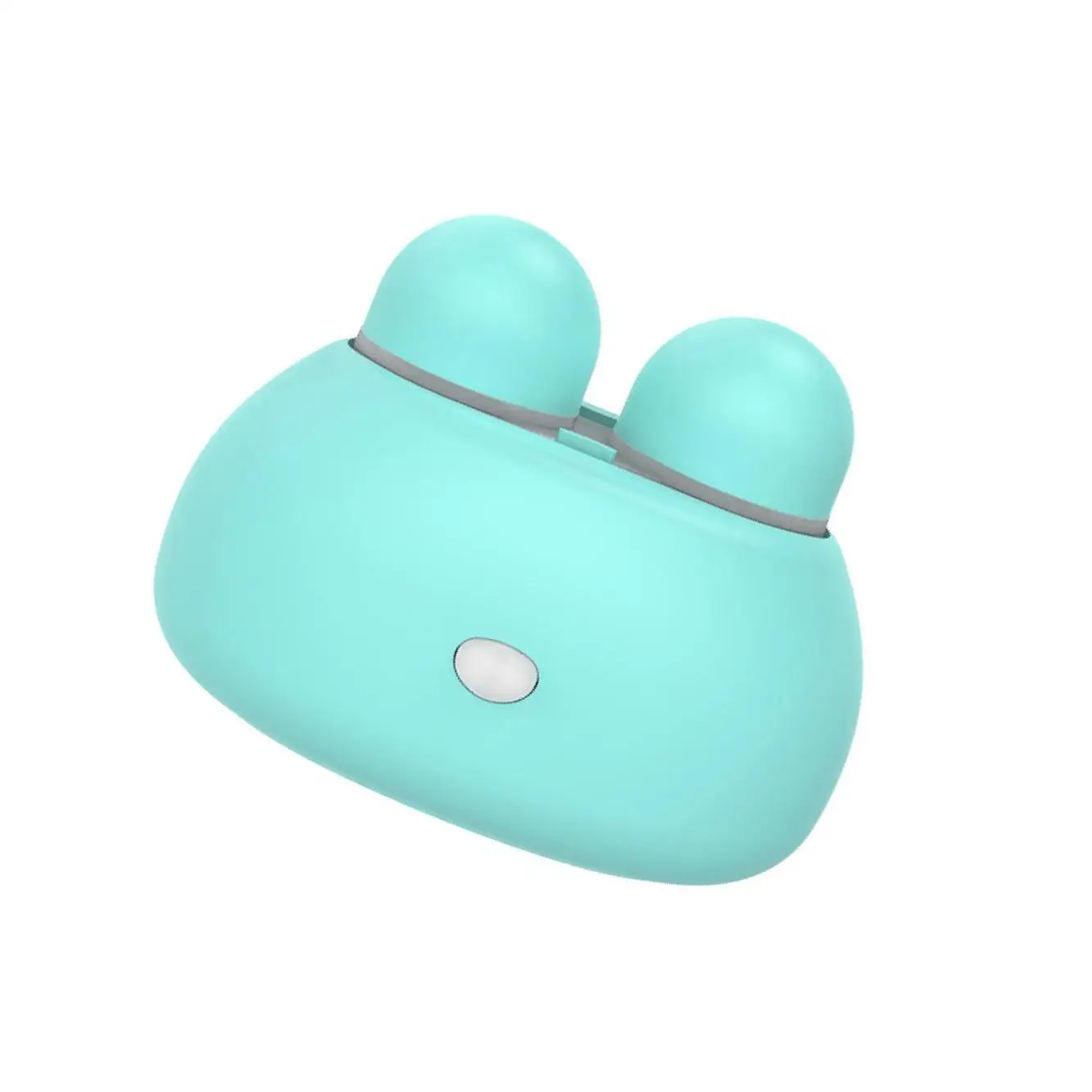 Cute Ultrasonic Contact Lens Cleaner Container Lens Washer AAA Battery White