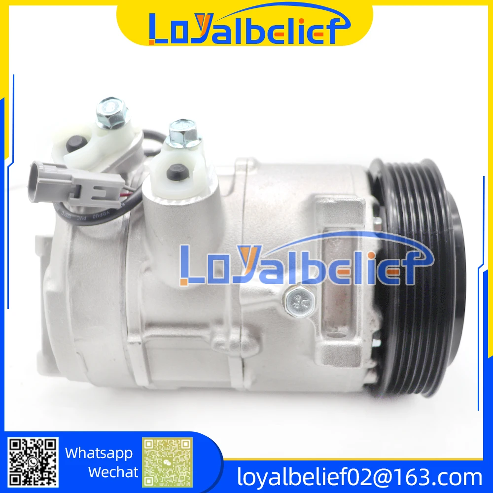 For 2009 10 11 12 13 14 15 Jeep Patriot Compass Dodge Caliber AC Compressor 6SEU16C 55111610AB RL111610AB 447150-0751 55111610AC