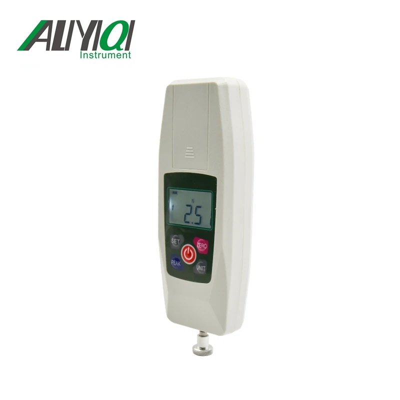 مقياس دينامومتر صغير KF مقياس قوة رقمي ، مقياس اختبار السحب ، 4 وحدات قياس ، N Kg Lb Oz ، إضاءة خلفية تلقائية ، إنذار صفارة