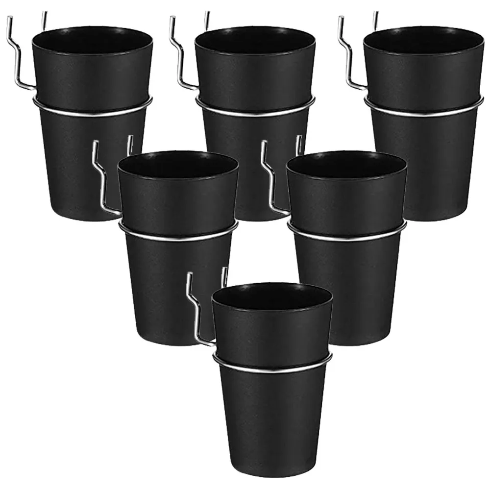 

6Sets Pegboard Organizer Kit Versatile Storage Durable ABS Iron Material Easy Installation Peg Board Ribbon Organizer