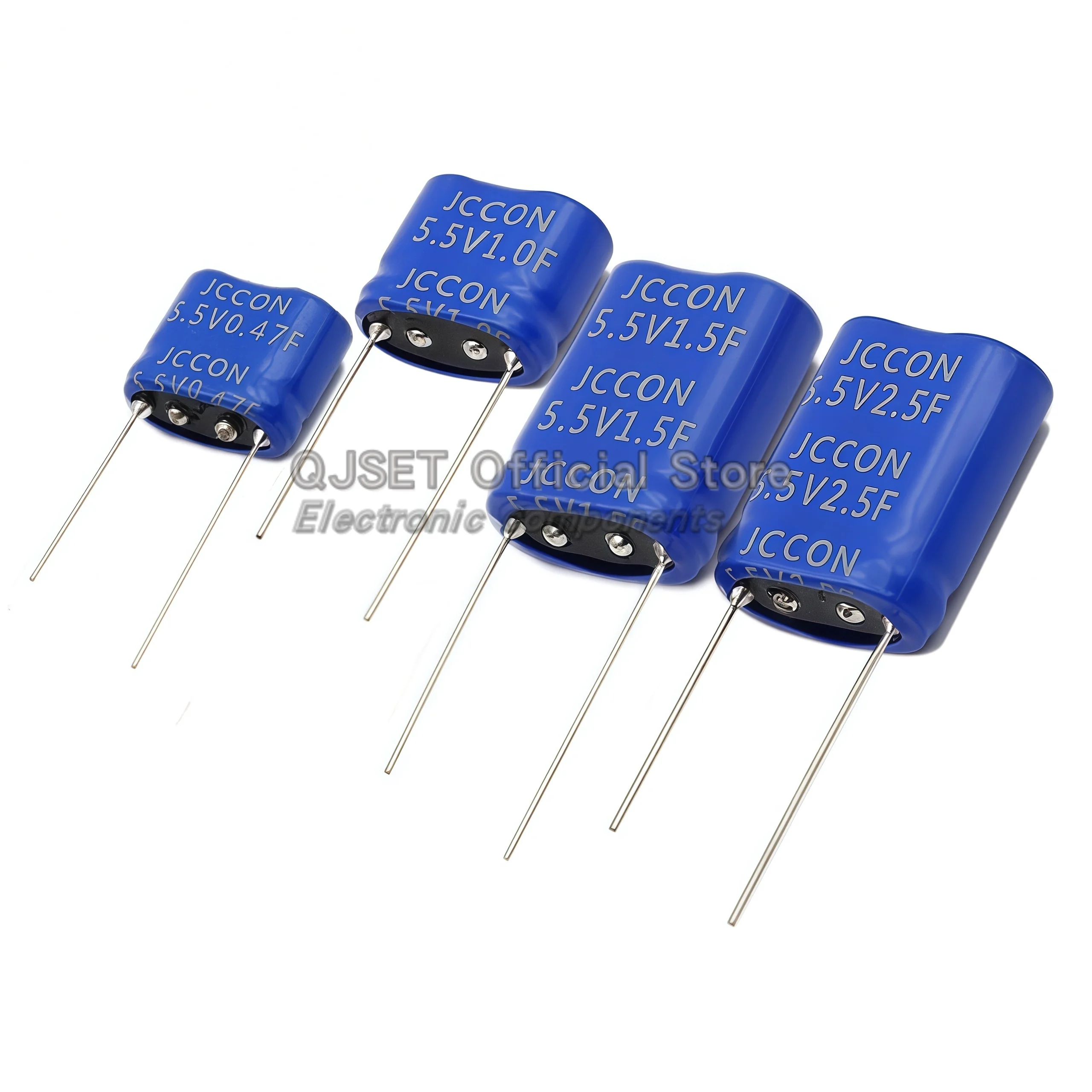 1 stücke Super Kondensator Farad Kondensator 5,5 V 0,47 F 1F 1,5 F 2,5 F 3,5 F 5,0 F 10F Kombination Doppel Schicht Drone Auto Recorder Kondensator