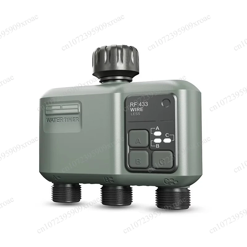 Newly designed four water outlets, intelligent radio frequency WIFI wireless watering timer, garden watering irrigation system